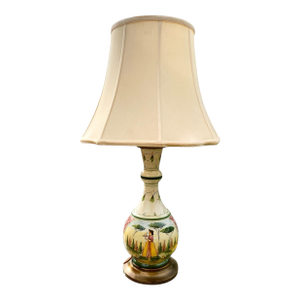 Vintage 1950’s Italian Bitossi Pottery Table Lamp