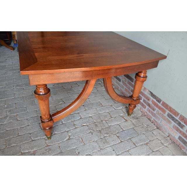 Antique Mahogany Dining Table with Chairs, 1800s, Set of 7 For Sale - Image 6 of 18