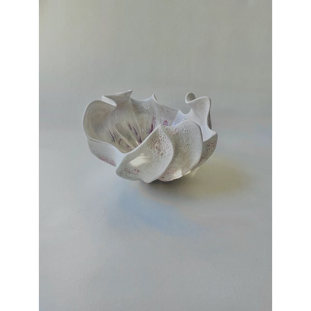 Early 21st Century Ceramic Coral Bowl by N'atelier For Sale - Image 5 of 18