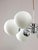 Space Age Italian Chrome and Opaline Chandelier, 1970s For Sale - Image 16 of 18