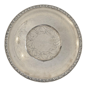 Vintage Wm a Rogers Meadowbrook Silverplate 10'' Sandwich Serving Tray-Oneida