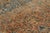 Rug & Kilim Antique Kerman Lavar Orange-Brown and Blue Wool Persian Floral Rug For Sale - Image 4 of 9