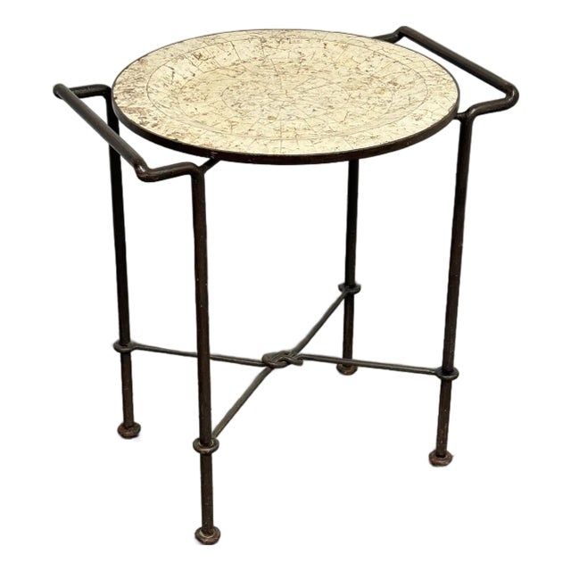 Maitland-Smith Tray Top Front Side Table For Sale