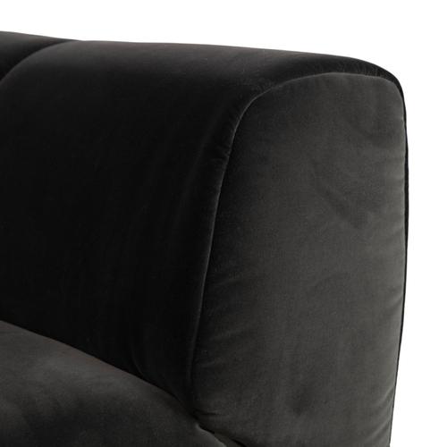 Modern Grey Fabric 323 Three-Seater Sofa from Rolf Benz For Sale - Image 3 of 13