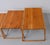 Sculptural Maple Nest of Three Tables, 1970s, Set of 3 For Sale - Image 6 of 16