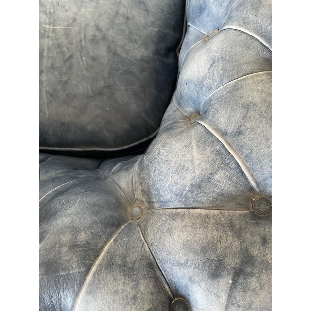Chesterfield-Style Leather Sofa, 1990s For Sale - Image 11 of 14