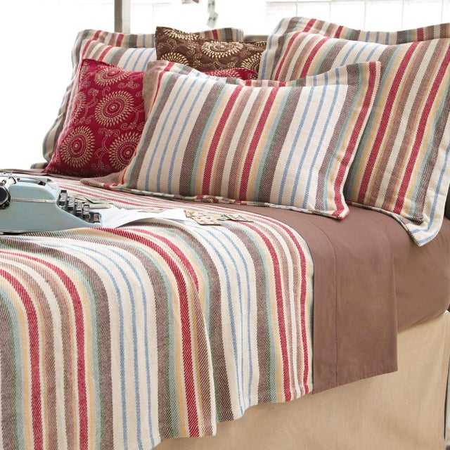 2020s Pine Cone Hill by Annie Selke Ranch Blanket, King For Sale - Image 5 of 6