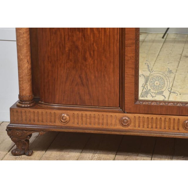 Antique Four-Door Mahogany Wardrobe, 1800s For Sale - Image 3 of 18