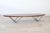 Brown Oval Long Coffee Table, 1960s For Sale - Image 8 of 9
