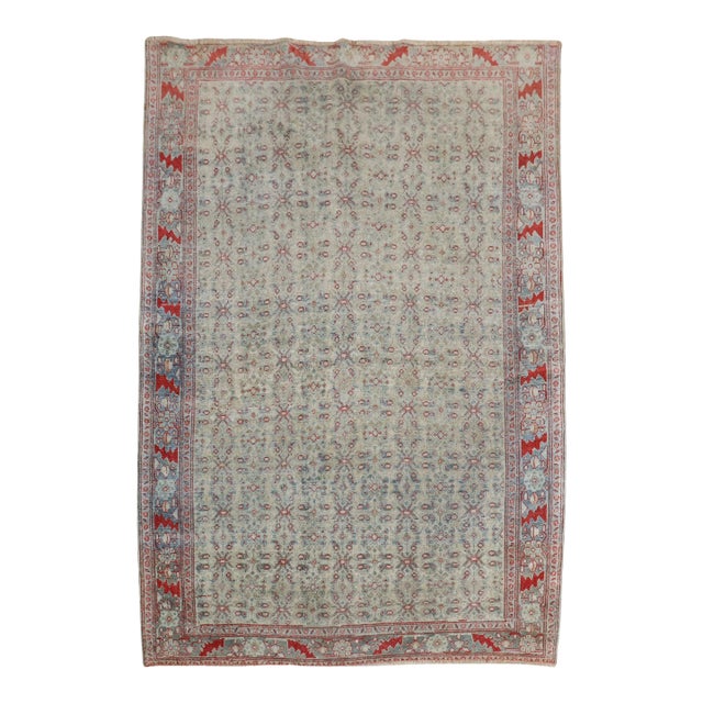 Zabihi Collection Antique Persian Senneh Rug - 3'6" x 4'9" For Sale