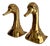 Polished Brass Bookends by Almazán, 1970s, Set of 2 For Sale