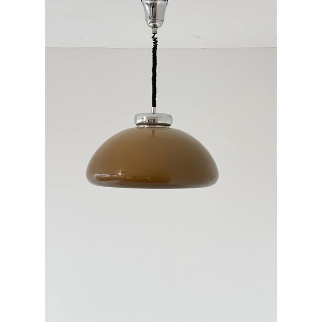 Tronconi Pendant Light by Enrico Tronconi for Tronconi, 1970, in Very Good conditions. Designed 1970 to 1979 This piece...