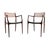 1960s Danish Model 78 and 62 Dining Chairs attributed to Niels Moller for J.L. Møllers, 1960s, Set of 6 For Sale - Image 5 of 17
