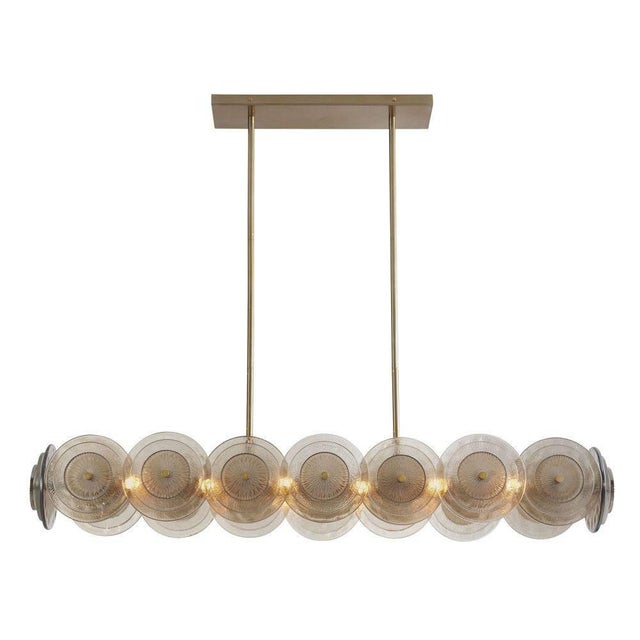 2020s Arteriors Home Kinlee Linear Chandelier For Sale - Image 5 of 10
