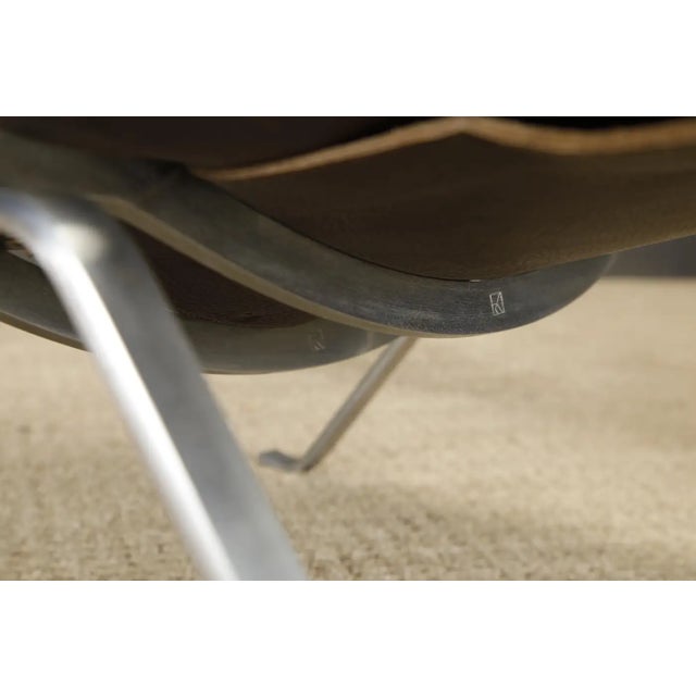 Early Production 'Pk-22' Lounge Chair by Poul Kjærholm for Ekc, Double-Signed For Sale - Image 15 of 18