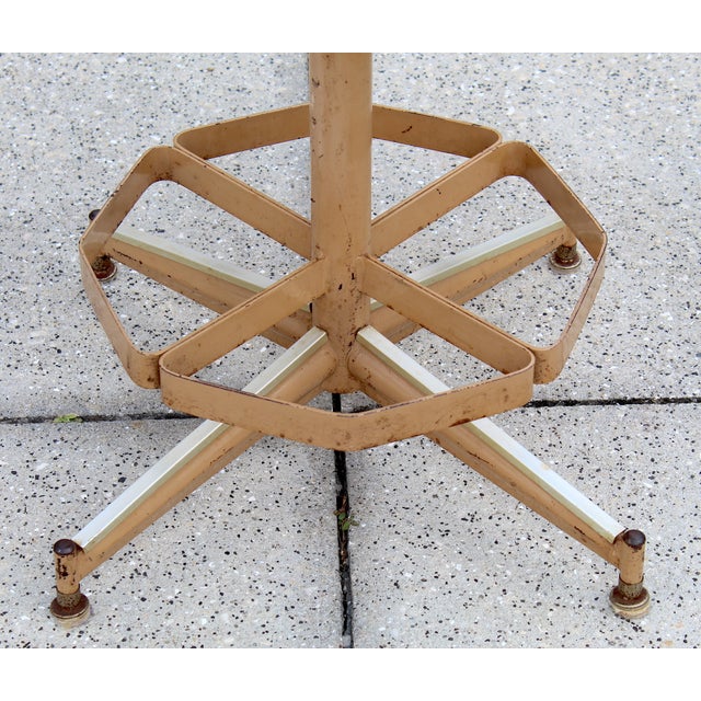Vintage Swivel Stool, Industrial Medical / Drafting Classic (C. 1970s) For Sale - Image 11 of 16