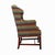 Mid 20th Century Vintage Wingback Armchair With Custom Hamilton Upholstery For Sale - Image 5 of 12