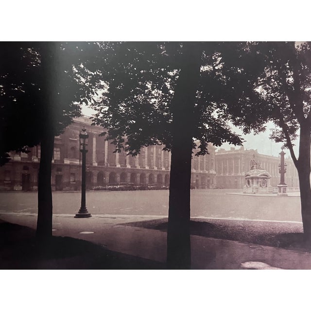 Maroon "The Work of Eugene Atget" Paris Photographs-First Edition-1982 For Sale - Image 8 of 12