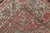Antique Persian Malayer Rug With Teal Field and Coral Spandrel Design 4'7 X 6'3 For Sale - Image 11 of 11