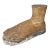 Large Carved Pine Wood and Gesso Foot For Sale