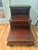 Vintage 1940s Hollywood Regency Ming Style Mahogany Step Chest / Chinoiserie Library/Commode Stairs For Sale - Image 4 of 16