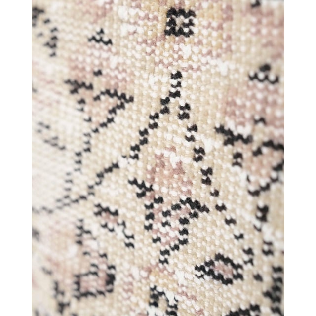 Brown 1970s Vintage Turkish Oushak Handmade Wool Cotton Brown Area Rug For Sale - Image 8 of 11