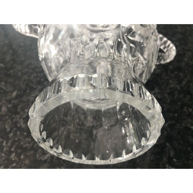 Crystal Flower Vase by A. Jabłoński, 1980s For Sale - Image 12 of 15