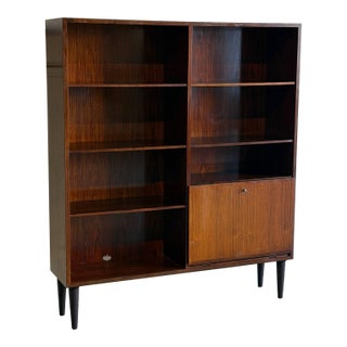 Ohmann Jun Model 6 Rosewood Bookcase Danish Mid-Century Modern For Sale