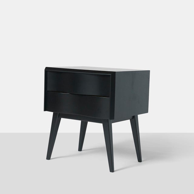 Edmond J. Spence Pair of “Wave” Side Tables by Edmond Spence For Sale - Image 4 of 9