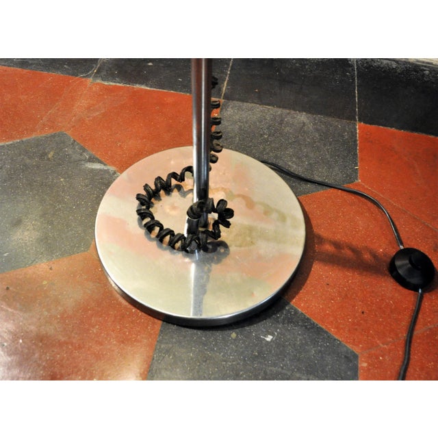 1970s Vintage Chromed Lamp by Goffredo Reggiani for Reggiani For Sale - Image 5 of 6
