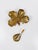 Vintage Brass Metal Flower Ashtray in the style of Gucci with Removable Petals, 1970s For Sale - Image 14 of 17