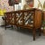 Chic 20th Century Chippendale sideboard credenza cabinet that is perfect for the dining or living area. Classic details.