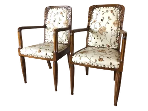 Set of Art Nouveau French Armchairs, 1910s