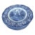 1940s Liberty Blue Staffordshire Ironstone Plates Set of 10 For Sale