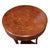 Neoclassical 1 of 2 Antique Italian Neoclassical Walnut Inlaid Round Side Table Nightstands For Sale - Image 3 of 4