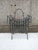 Late 20th Century Firewood Holder Iron With Tassel Design For Sale - Image 5 of 12