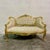 French Tufted Off-White Rococo Style Settee For Sale - Image 10 of 10
