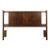 Mid Century Modern Full Size Walnut Headboard From Brasilia by Broyhill For Sale