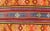 Colorful Turkish Kilim Rug With Stripe Geometric Design and Bright Colors For Sale - Image 9 of 13