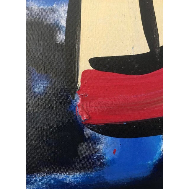 Large Abstract Painting, Peter Keil, 1960s For Sale - Image 9 of 12