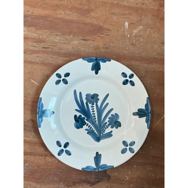 Vintage Penny Morrison Hand Painted Dinner Plates Z- Set of 12 For Sale - Image 10 of 12