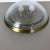Bubble Ice Glass and Brass Ceiling Light from Hillebrand Leuchten, Germany, 1970s For Sale - Image 13 of 16