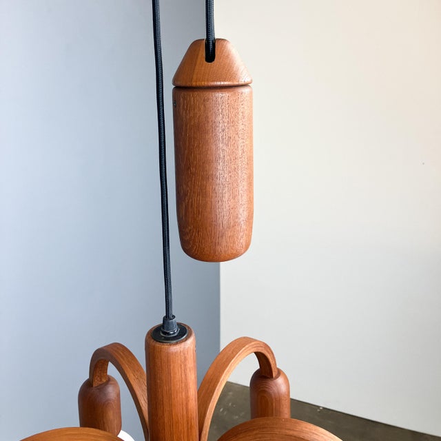 1960s Vintage Pendant Light by F. G. Schmidt for Domus, 1960s For Sale - Image 5 of 13