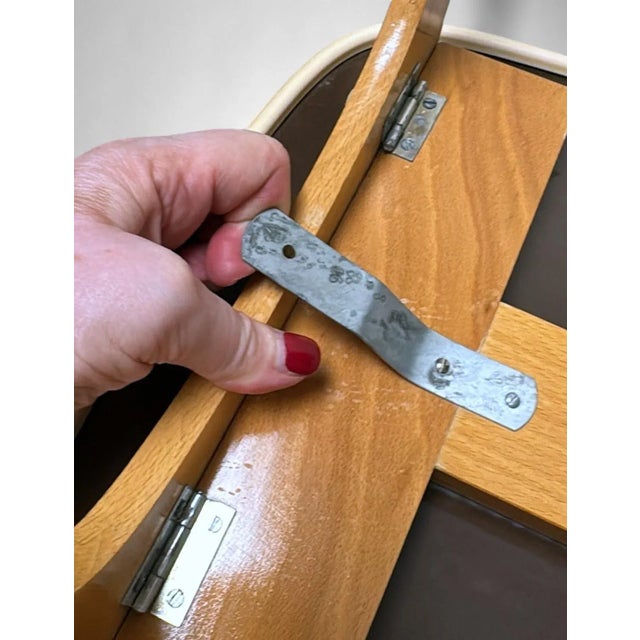 Mid 20th Fratelli Reguitti Mid-Century Italian Adjustable Bed Tray For Sale - Image 11 of 18