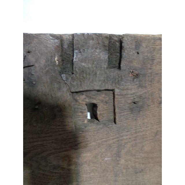 Swedish 100% Original Painted Trunk Front Dated 1814 For Sale - Image 10 of 10