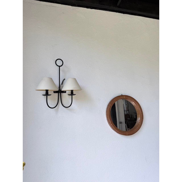 Double Wall Light in the style of Royère, 1960s For Sale - Image 6 of 18