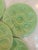 Vintage French Green Majolica Oyster Plate, Proceram For Sale - Image 4 of 13