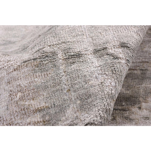 Vintage Indian Oushak Rug, 05'09 X 09'00 For Sale In Dallas - Image 6 of 10