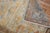 1940s 1940s Sky Blue Peach Accent Persian Throw Rug - 3'5" x 4'8" For Sale - Image 5 of 6