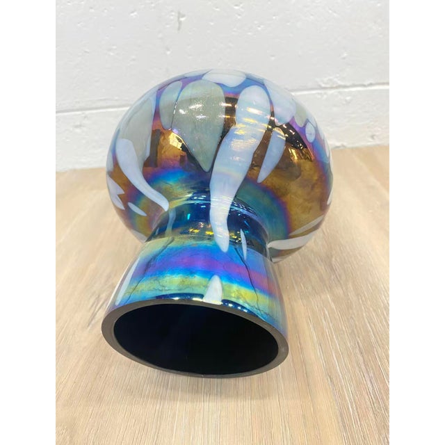 Modern Chromatic Mushroom Sculpture, Small For Sale - Image 3 of 3